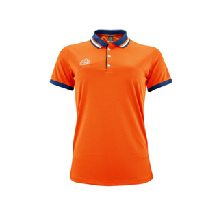 EGO SPORT รุ่น EG6182 เสื้อโปโลแขนสั้นผู้หญิง สีส้มแสด