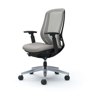 OKAMURA เก้าอี้รุ่น SYLPHY HIGH BACK, BLACK BODY, COLOR : LIGHT GRAY