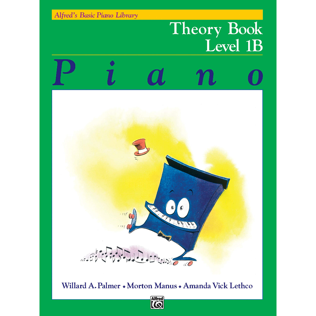 Alfred's Basic Piano Library Theory, Bk 1b Paperback Alfred's Basic Piano Library English
