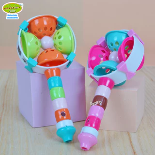 1 ชิ้น Fin babiesplus กรุ๊งกริ๊ง ของเล่นเด็กเสริมทักษะ เขย่ามือ