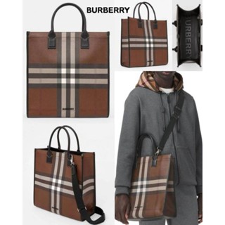 BURBERRY FRAGRANCES MONOGRAM TOTE BAG