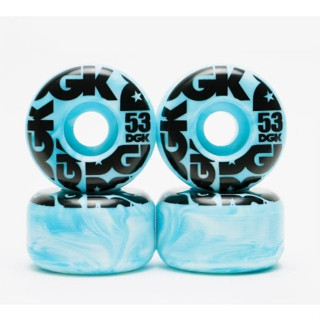 DGK |  53mm 101a Swirl Formula Blue Wheels