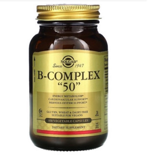 ลดล้างสต้อคของแท้100%ขายมานานมีหน้าร้านในไอจีSolgar_B-Complex50mg100vegcaps