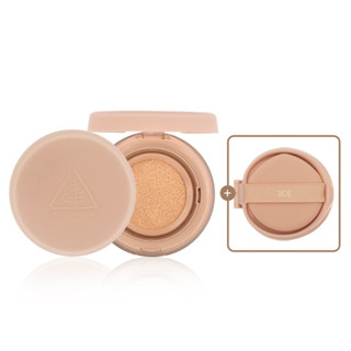 3CE Soft Matte Fit Cushion Original 15g+ Refill 15g (001 Warm Ivory, 002 Soft Nude)