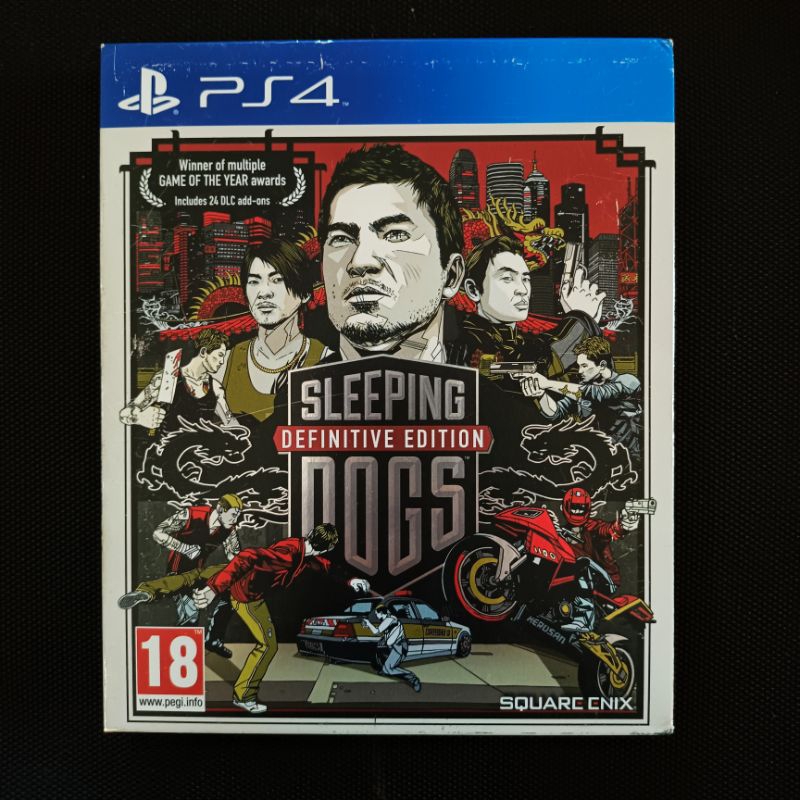แผ่นเกม PS4 SLEEPING DOGS DEFINITIVE EDITION มือสอง (หายาก)