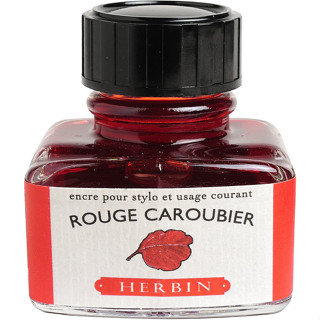 J HERBIN Fountain Pen Inks Rouge caroubier (C13022T) / น้ำหมึกสำหรับปากกาหมึกซึม สีแดงเมล็ด Carob แบรนด์ J HERBIN