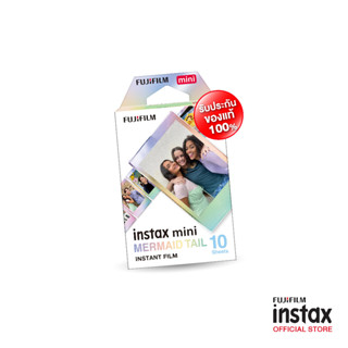 Fujifilm Instax Mini Film Mermaid Tail Instant Film ฟิล์มลาย Character 10 แผ่น - ของแท้ FUJI TH