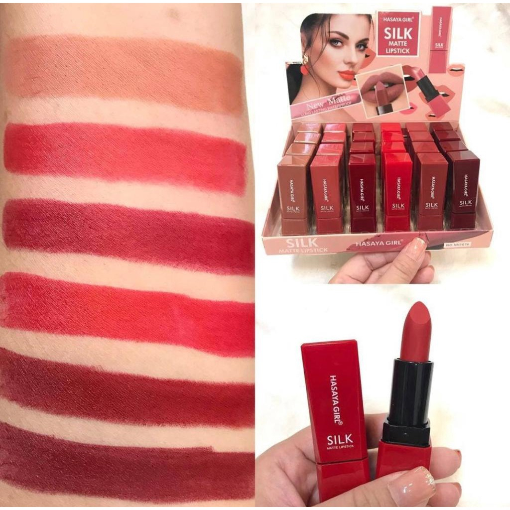 Hasaya Girl Lipstick Matte / Silk ลิปสติกเนื้อแมท