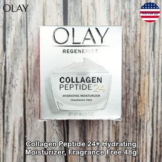 Olay® Collagen Peptide 24+ Hydrating Moisturizer, Fragrance Free 48g โอเลย์ คอลลาเจน เปปไทด์ มอยส์เจอไรเซอร์บำรุงผิวหน้า