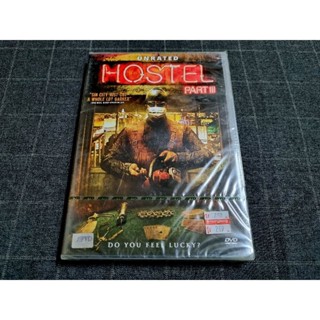 DVD ภาพยนตร์สยองขวัญสุดโหด "Hostel: Part III / นรกรอชำแหละ 3" (2011)