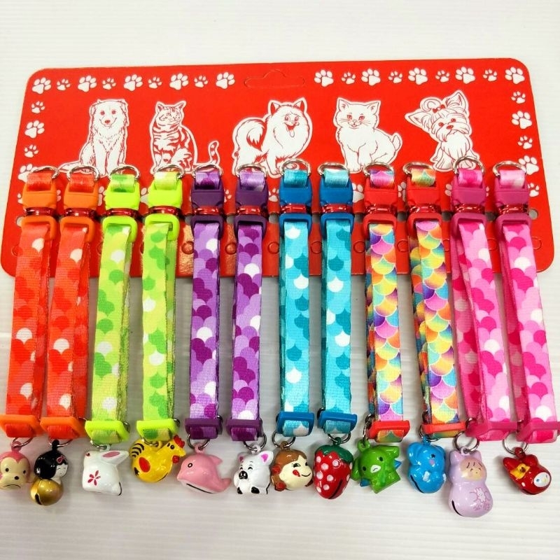 ปลอกคอ 3 หุน 12 นิ้ว ตุ๊กตา ลายเมอเมด 1 โหล / 12 ชิ้น