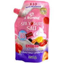 A Bonne Spa yogurt Smooth Skin Salt 350g เกลือ สปาขัดผิว สูตรโยเกิร์ต 350กรัม