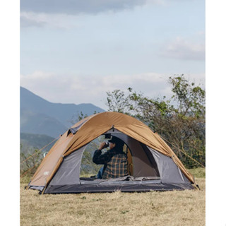 Homful รุ่น Hill Tent เต็นท์สำหรับ 2 คน ผ้า polystyrene สำหรับการตั้งแคมป์กลางแจ้ง กันฝน กันแดด