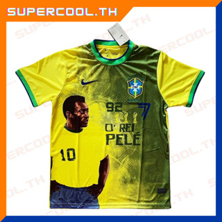 Brazil 2022 Pelé fashion jersey เสื้อทีมชาติฝรั่งเศส เปเล่