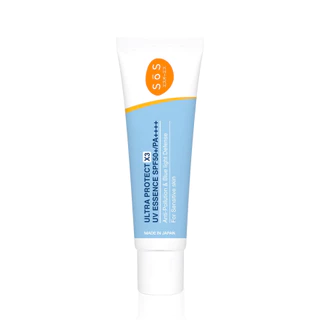 [EXP 12/2026] SOS Ultra Protect X3 UV Essence SPF50+/PA++++30ml เอะสึ โอ เอะสึ เอสเซนส์กันแดดสูตรไฮยาลูรอน (10SO00081)