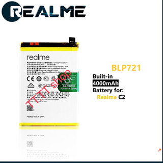 แบตเตอรี่ แท้ Realme C2 / C2s R1941 RMX1941 RMX 1945 BLP721 4000mAh