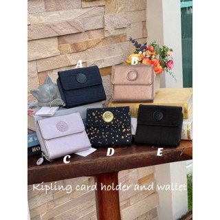 Kipling card holder and wallet กระเป๋าสตางค์&amp;ใส่การ์ด