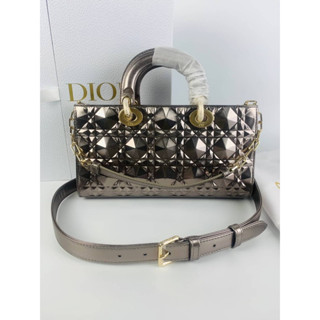 พร้อมส่ง กระเป๋าสะพายพร้อมส่ง Dior Lady D-Joy bagเทพ