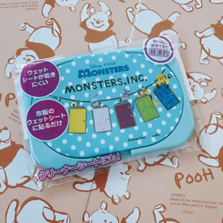 ที่ปิดซองทิชชู่เปียก ปิดเปิดง่าย wipe wipe lid ลาย Monster Inc [Japan]