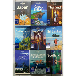 Lonely Planet Japan,Great Britain,Thailand,Switzerland,New York,Sri Lanka,Hawaii, Scotland,Estonia&amp;Latvia&amp;Lithuania