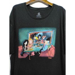 เสื้อยืด มือสอง ลายการ์ตูน อก 46 ยาว 30