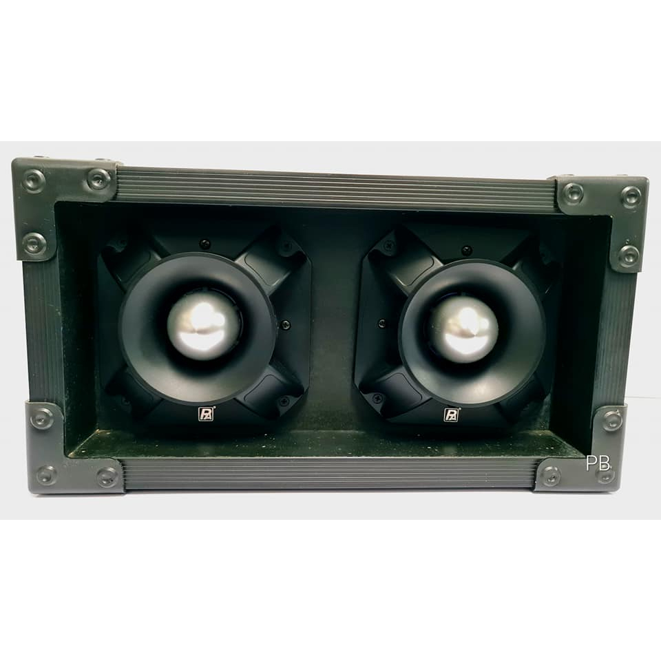 ดอกลำโพงแหลมจรวด P.AUDIO รุ่น : PST - 888 V2 วอยซ์ไทเทเนียม ( ดอกคู่ ) พร้อมตู้เนื้อแข็งอย่างดี (รุ่