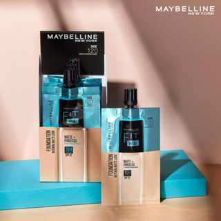 รองพื้นเนื้อแมท รองพื้นฟิตมีแบบซอง เมย์เบลลีน Fit me Maybelline เมย์เบลลีน รองพื้นอับดับ 1 คุมมัน กันน้ำ รองพื้น