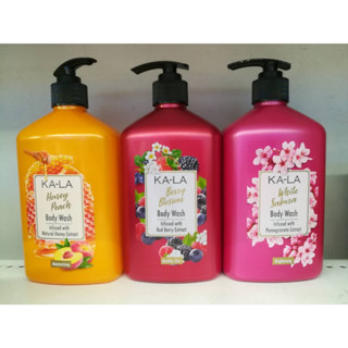 KA-LA  Body Wash กาล่า ครีมอาบน้ำ  ขนาด 500มล.มี 3 สูตรให้เลือก