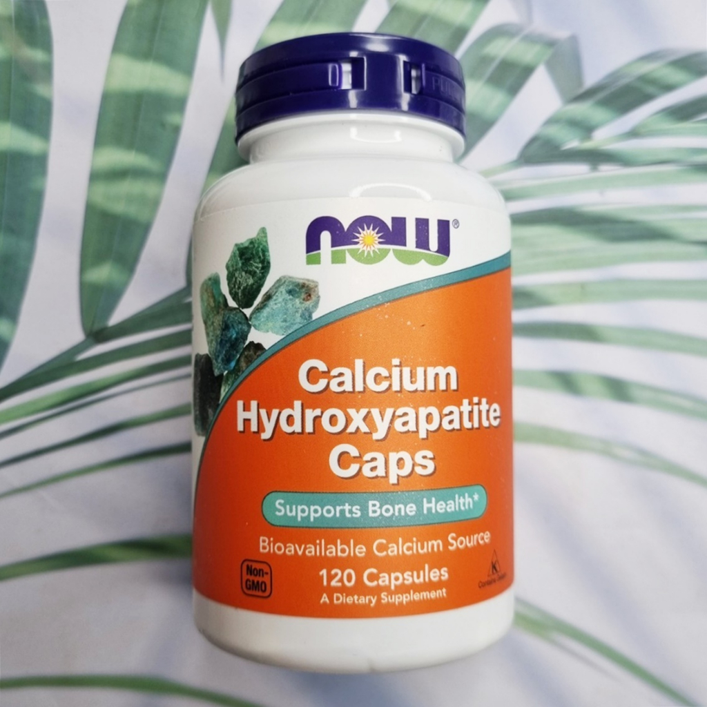 (NOW Foods®) Calcium Hydroxyapatite Caps 120 Capsules แคลเซียม ไฮดรอกซีอะพาไทต์