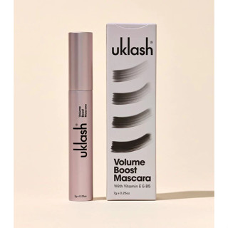 UKLASH Volume Boost Mascara มาสคาร่ายูเคแลส ช่วยให้ขนตาเพิ่มความหนา,งอนยาว สูตรกันน้ำ **พร้อมส่งทันที ของแท้100%**