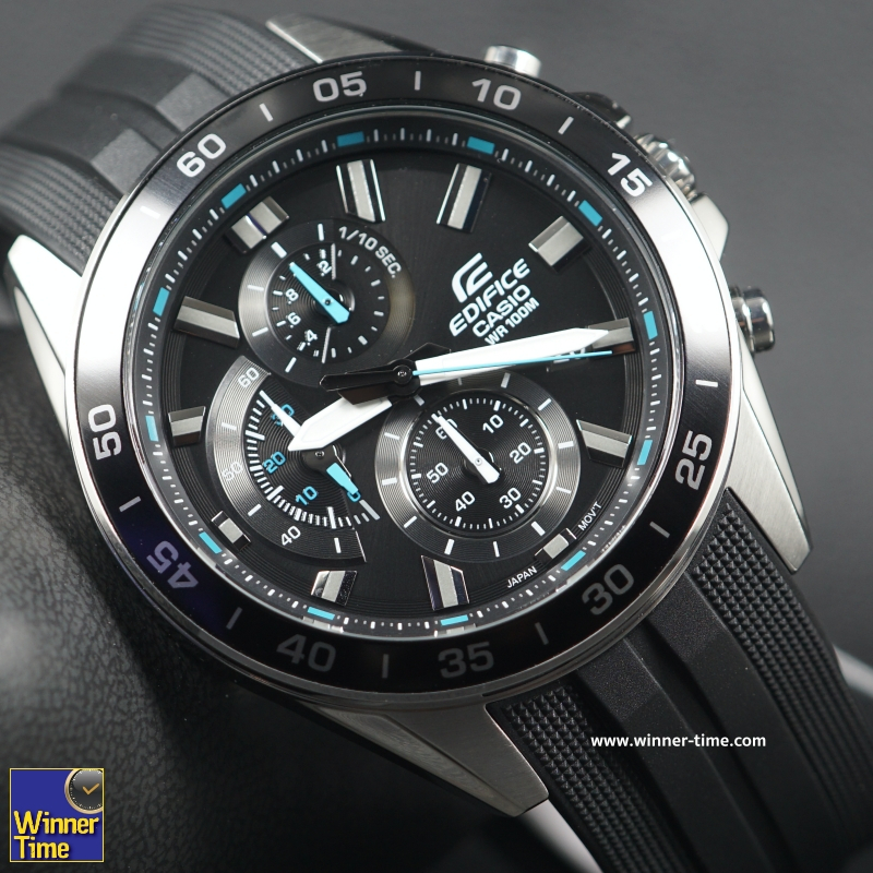 นาฬิกาคาสิโอ Casio Edifice รุ่น EFV-550P-1AV นาฬิกา Chronograph ผู้ชาย