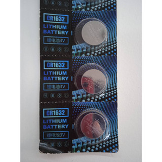 ถ่านนาฬิกา CR1632 3V WATCH BATTERY ถ่านรีโมทย์ แบตเตอรี่นาฬิกา/ถ่านก้อนเล็ก/ถ่านกระดุม ใช้ได้นานทนทาน