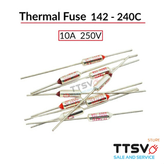 เทอร์โมฟิวส์ ฟิวส์หม้อหุงข้าว เทอร์โมกระติกน้ำร้อน เตารีด กระทะไฟฟ้า  TF Thermal Fuse TF172C  185C 192C ฟิวส์หม้อหุงข้าว