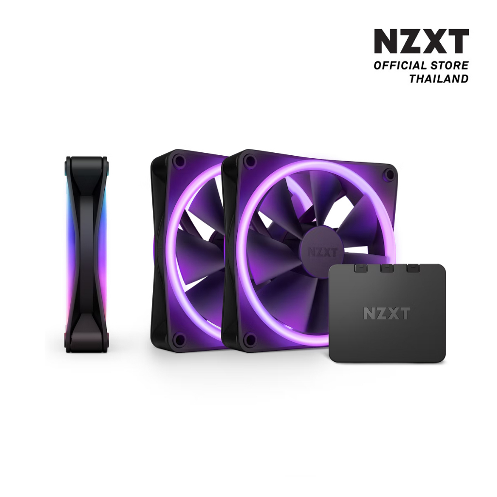 NZXT FAN F120 RGB DUO BLACK [3 x120MM RGB FAN] : RF-D12TF-B1 | Shopee ...