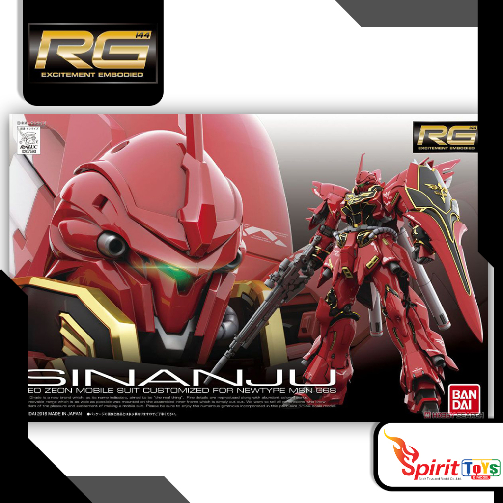 RG Sinanju MSN-06S 1/144 (616197)