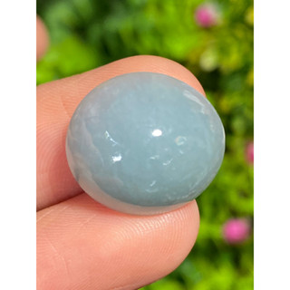 หยกพม่าเจียรนัย (Burmese jade ) 17.65 กะรัต หยกพม่า (jadeite)