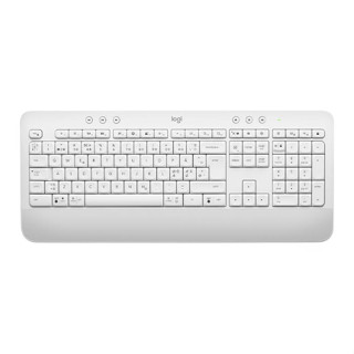 LOGITECH White Logitech Signature K650 Comfort  คีย์บอร์ดไร้สาย (สีขาว)