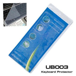 NOTE KEYBOARD PROTECTIVE FILM UB003 15.6 ซิลิโคนคีย์บอร์ด กันน้ำ กันฝุ่น