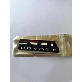 สติ๊กเกอร์โลหะ 3 D สําหรับ Ford Mondeo Kuga Ecosport 5 . 0 Coyote V8 Twin Turbo Logo