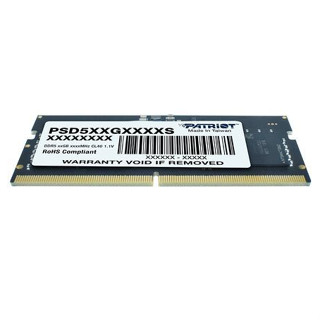 PATRIOT - PSD516G560081S_Patriot Signature Line DDR5 16GB (1 x 16GB) 5600MHz SODIMM CL 46-46-46-90 / RAM Notebook