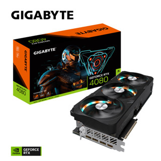 VGA (การ์ดแสดงผล) GIGABYTE GEFORCE RTX 4080 16GB GAMING OC - 16GB GDDR6X (GV-N4080GAMING OC-16GD)