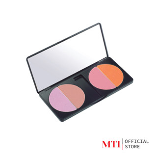 MTI (XFBI1) Sign Collection SIGN BLUSH ON PALETTE เอ็มทีไอ ซาย คอลเลคชั่น บลัชออนพาเลท 4 เฉดสีในตลับเดียว