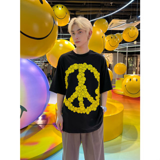 Absolute Siam Store x Smiley - Smiley Peace T-shirt Black