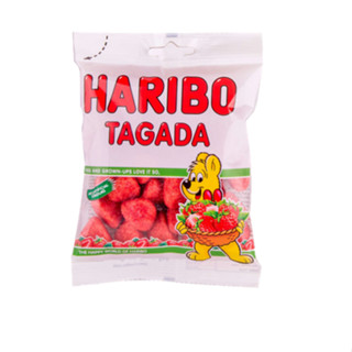 Haribo Jelly Strawberry 200g เยลลี่ หรือกัมมี่แบร์ ตราฮาริโบ้ เจลลี่ ขนม ขนมขบเคี้ยว ขนมหวาน