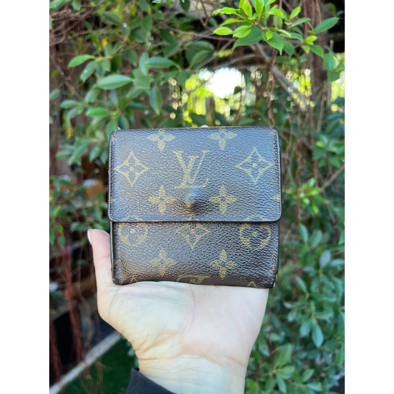 Used Lv Elise monogram wallet แท้ 💯%