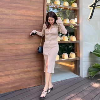HOF-Betty knit dress #M004