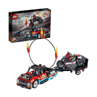 LEGO Technic 42106 บล็อกโชว์รถบรรทุกและจักรยานผาดโผน