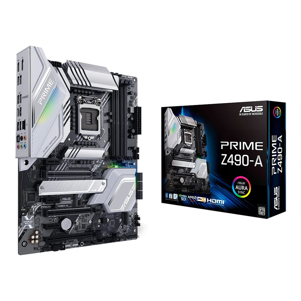 [มือ1] MAINBOARD (เมนบอร์ด) 1200 ASUS PRIME Z490-A GAMING พร้อมส่ง