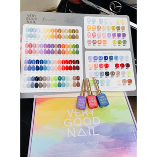 สีเจลทาเล็บ V E R Y  G O O D NAIL 60 DAI สีขวดยาว แถมชาร์จ+เบส+ท็อป