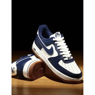 Nike Air Force 1 Low White Blue , Caramel Bottom (size37-45)